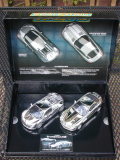 Chrome Bugatti Veyron & Mercedes SLR McLaren Twin Pack