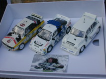Stig Blomqvist Rally Legend MG Metro 6R4, Ford RS200 & Audi Sport Quattro Triple Pack